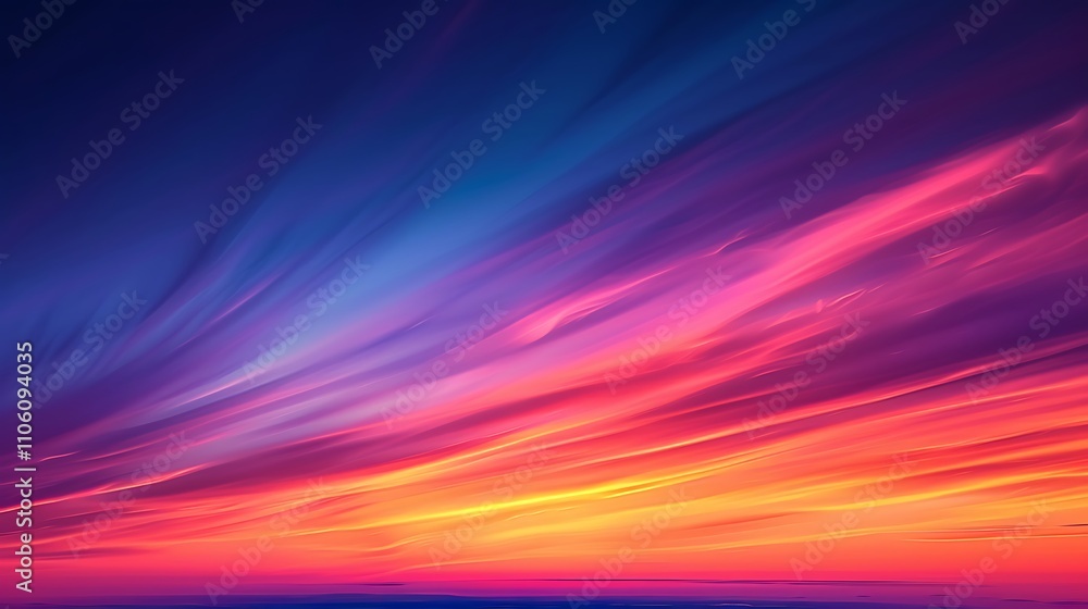 Abstract Background with a Gradient of Sunset Hues, Blending Warm Tones of Orange, Pink, and Purple to Create a Soothing and Dreamy Atmospheric Effect Abstract Background with a Gradient of Sunset Hues, Blending Warm Tones of Orange, Pink, and Purple to Create a Soothing and Dreamy Atmospheric Effect