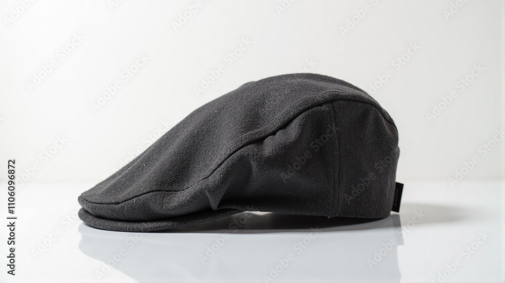 black hat isolated on white black hat isolated on white