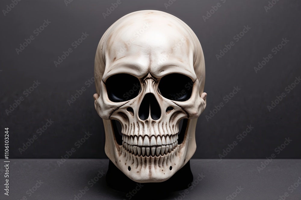 Haunted Human Skull Mask Creation - Terrifying Representation Showcase Haunted Human Skull Mask Creation - Terrifying Representation Showcase