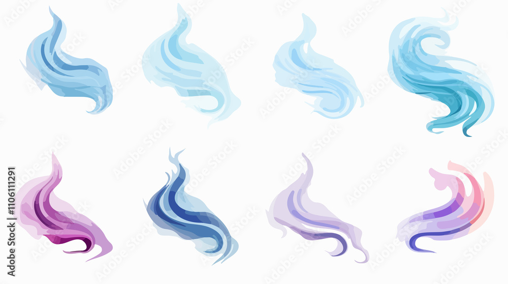 Aroma Steam Wave Odour Symbol Vector Icon Aroma Steam Wave Odour Symbol Vector Icon