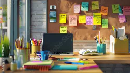 Wallpaper Mural Office Desk Documentation: A Synthesis of Manual and Digital Task Management Torontodigital.ca