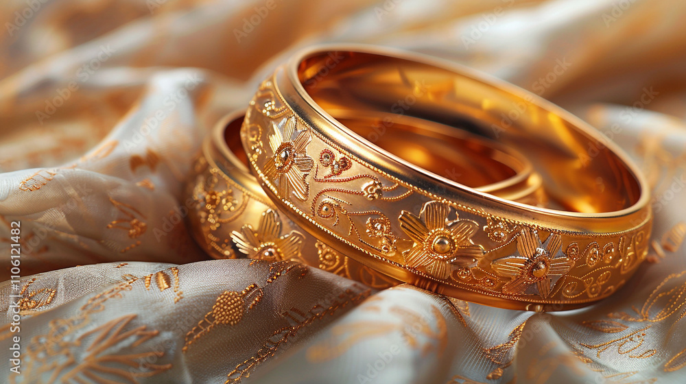 gold wedding rings