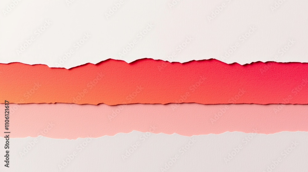 Creative paper art torn gradient design studio digital artwork minimalist environment abstract concept for impact Creative paper art torn gradient design studio digital artwork minimalist environment abstract concept for impact