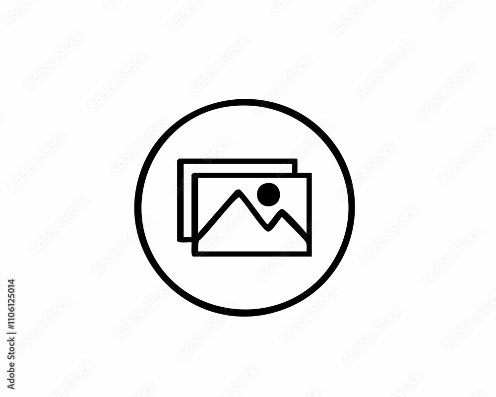 Image Gallery Icon - Photos, Pictures, and Media Symbol Image Gallery Icon - Photos, Pictures, and Media Symbol