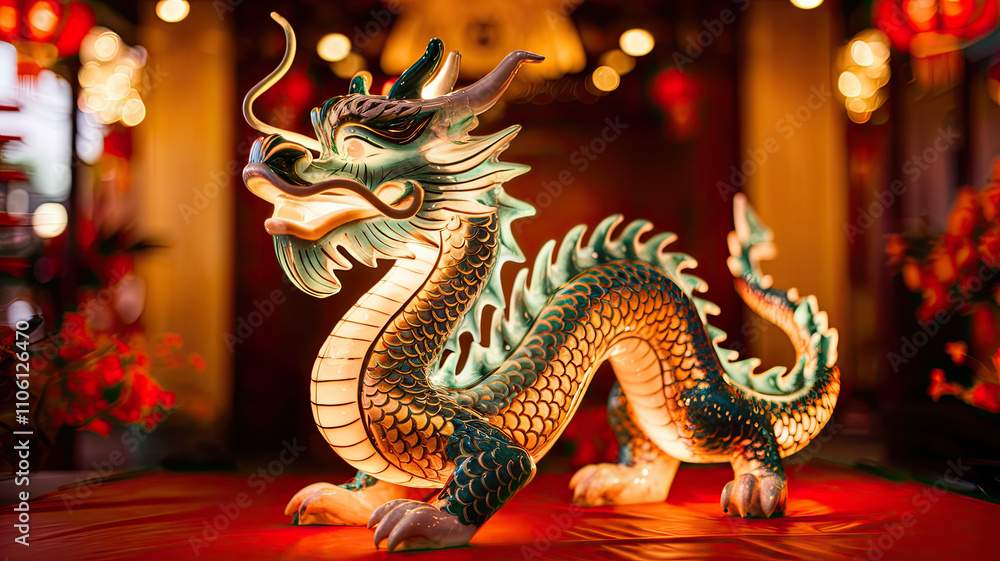 Illuminated Dragon Sculpture: A Stunning Symbol of Culture and Artistry in Festivals and Celebrations Illuminated Dragon Sculpture: A Stunning Symbol of Culture and Artistry in Festivals and Celebrations