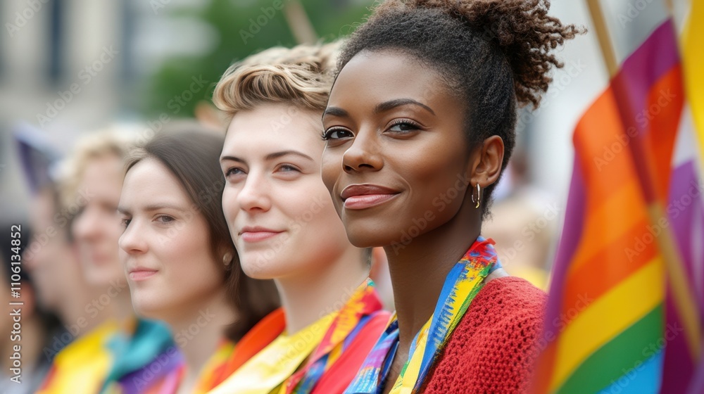 Diverse Faces Unite in Vibrant Protest for Equal Rights in a Spirited Demonstration Diverse Faces Unite in Vibrant Protest for Equal Rights in a Spirited Demonstration