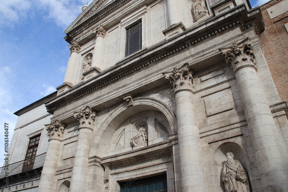 nuestra senora de las angustias church in valladolid in spain nuestra senora de las angustias church in valladolid in spain