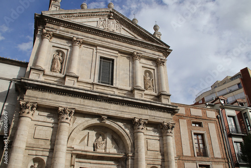 nuestra senora de las angustias church in valladolid in spain