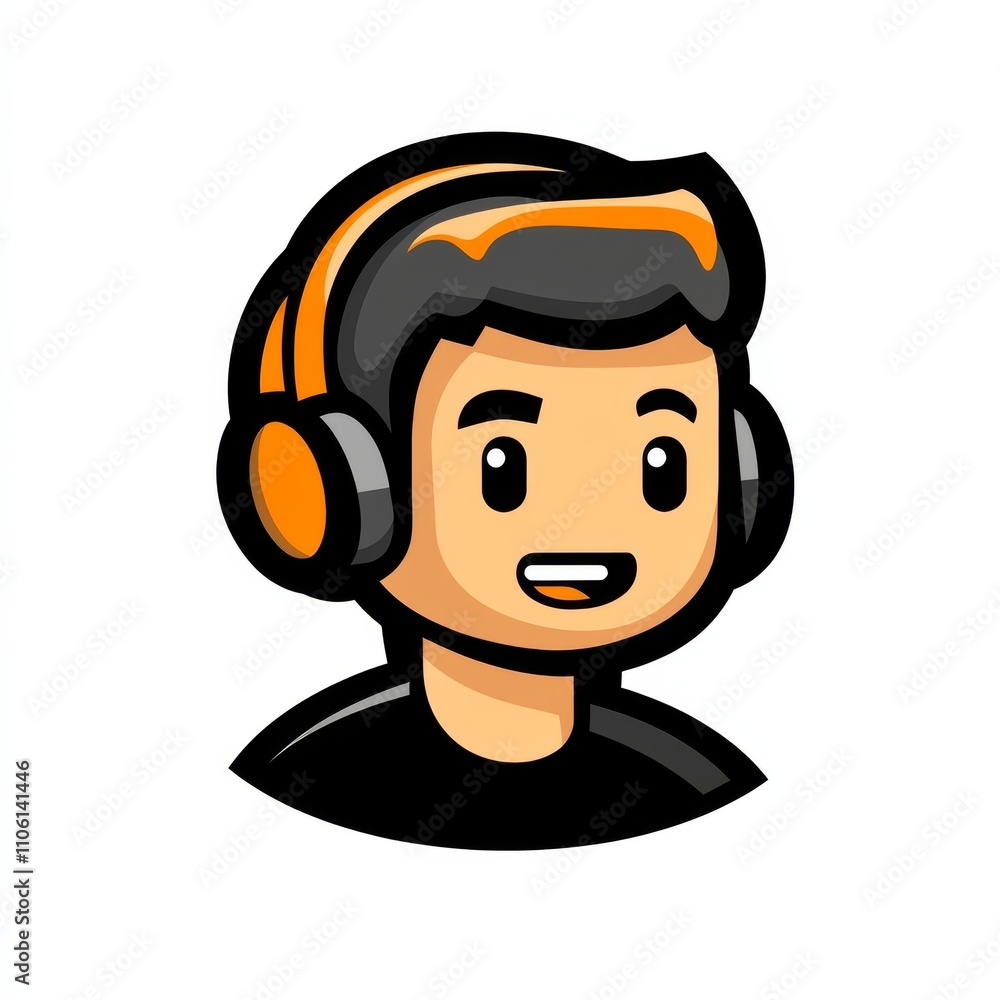 operator logo vector illustration chat design operator logo vector illustration chat design