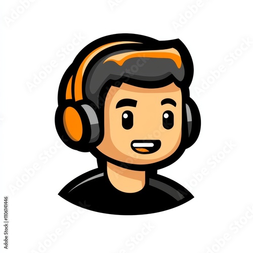 operator logo vector illustration chat design