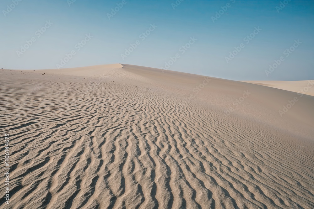 Grimy Sand Textured by Wind on Stark White Background Grimy Sand Textured by Wind on Stark White Background