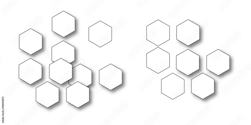 White hexagon 3D background texture. modern abstract polygonal pattern. 3d rendering illustration. Futuristic abstract banner. white and black lines 3d Hexagonal. honeycomb white Background. White hexagon 3D background texture. modern abstract polygonal pattern. 3d rendering illustration. Futuristic abstract banner. white and black lines 3d Hexagonal. honeycomb white Background.