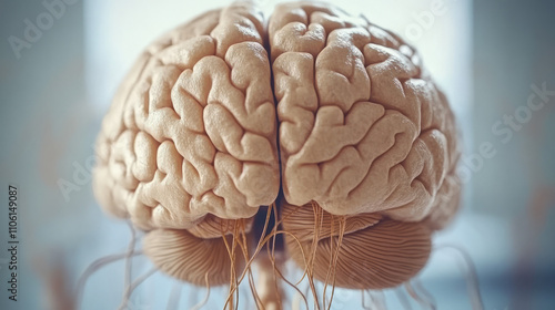 exploring the intricacies of human brain anatomy through detailed models and images