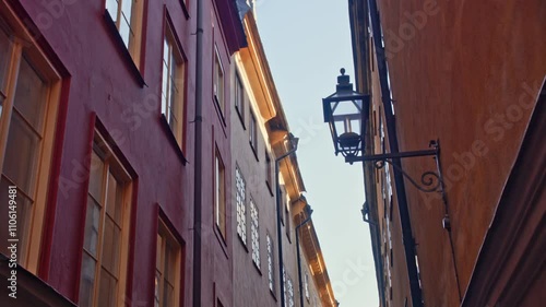 Alley, Building, City, Stockholm