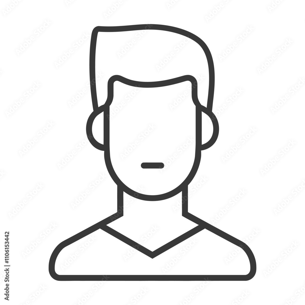 Line Drawing Of A Persons Head And Shoulders Line Drawing Of A Persons Head And Shoulders