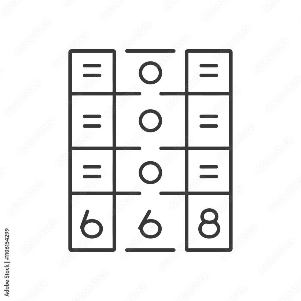 Line Drawing Of A Simple Tic Tac Toe Game Board Line Drawing Of A Simple Tic Tac Toe Game Board