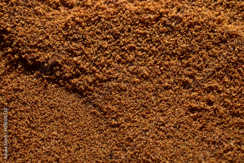 Konstfotografi Background and texture pattern of ground chicory lying on a white background