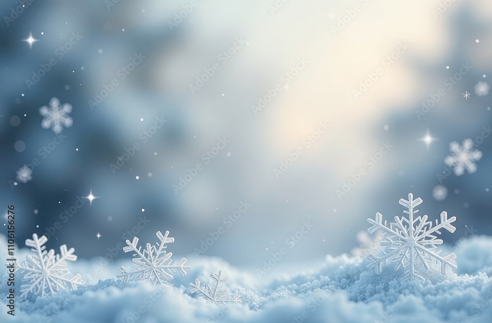 Beautiful background of white winter snowflakes for christmas and new years eve holidays in snowy forest, warm ambiance, concept of winter event, festive decoration, nature workshop. Beautiful background of white winter snowflakes for christmas and new years eve holidays in snowy forest, warm ambiance, concept of winter event, festive decoration, nature workshop.
