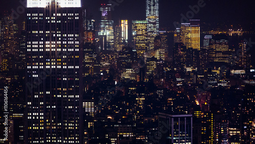 Fototapeta Naklejka Na Ścianę i Meble -  Big city never sleeps