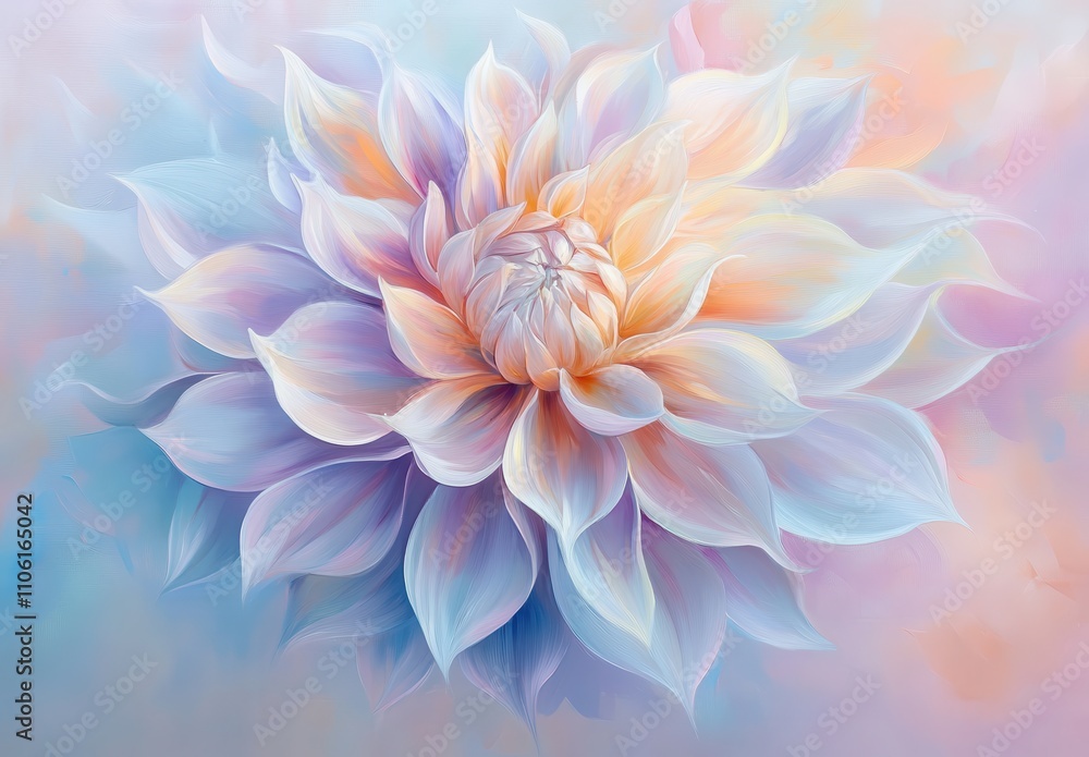 Serene and Ethereal Flower Blooms in Soft Pastel Shades with Delicate Petals and a Dreamy Background, Perfect for Calm and Inspirational Imagery Serene and Ethereal Flower Blooms in Soft Pastel Shades with Delicate Petals and a Dreamy Background, Perfect for Calm and Inspirational Imagery