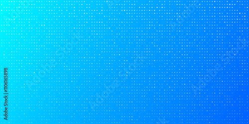Blue Pixel Pattern. Business Technology and Science.