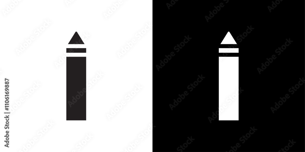 chalk icon simple vector symbol chalk icon simple vector symbol