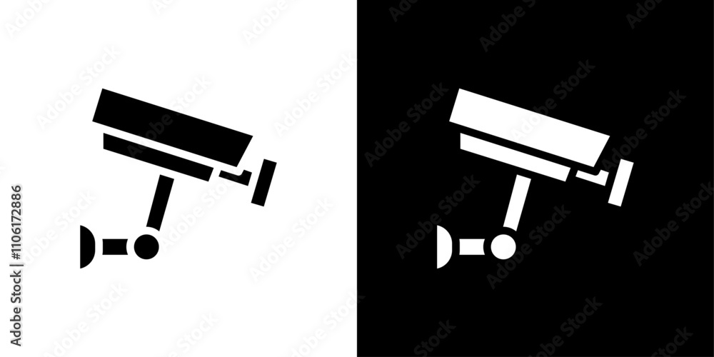 Surveillance icon design simple vector symbol Surveillance icon design simple vector symbol