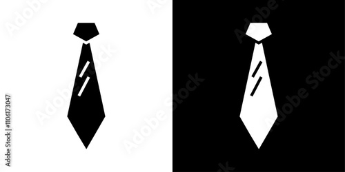 tie icon simple vector symbol