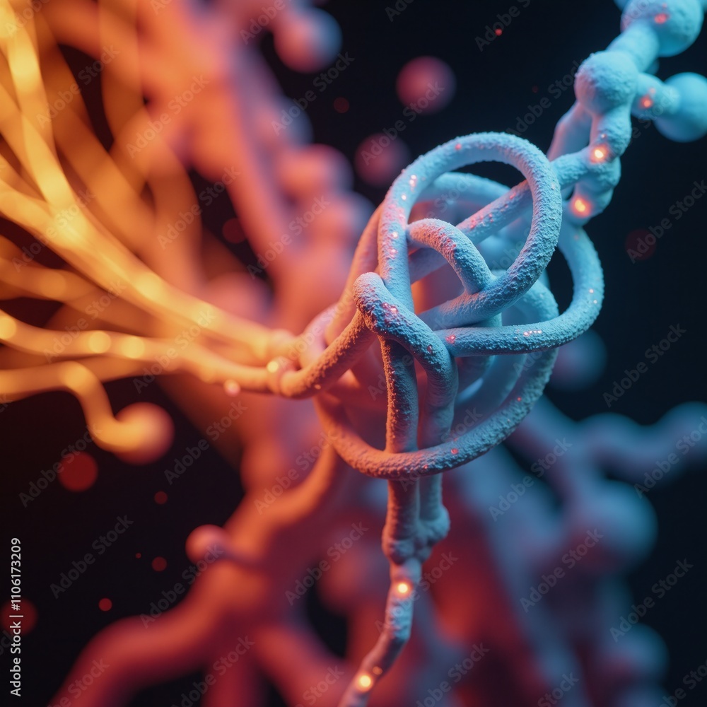 An abstract depiction of a catalytic event igniting molecular change dynamic molecules An abstract depiction of a catalytic event igniting molecular change dynamic molecules