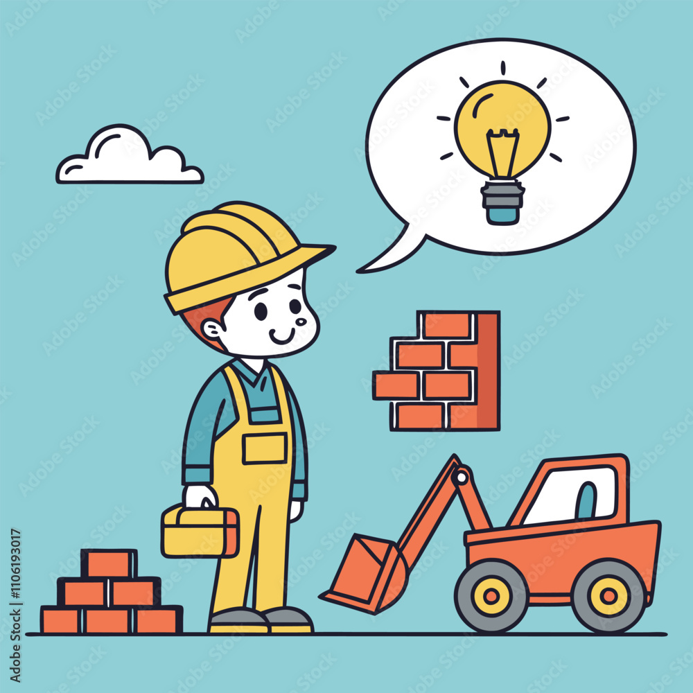 Workers professions isolated flat cartoon Workers professions isolated flat cartoon