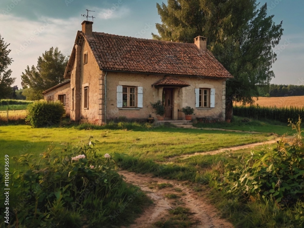 Fototapeta premium english country house