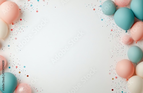 Colorful party decorations create a joyful atmosphere for celebrations and fe...