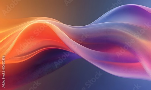 Wallpaper Mural abstract background with waves, Generative Ai
 Torontodigital.ca