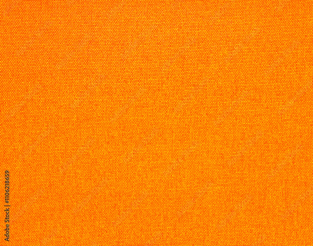 Natural Canvas of Orange Fabric for Background Natural Canvas of Orange Fabric for Background