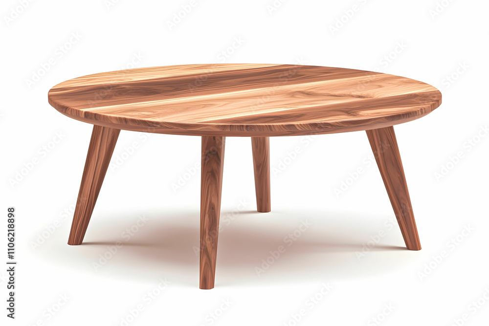 Elegant Round Wooden Coffee Table with Stylish Legs for Modern Living Room Decor Elegant Round Wooden Coffee Table with Stylish Legs for Modern Living Room Decor