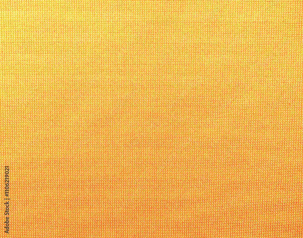 Fototapeta premium Natural Canvas of Orange Fabric for Background