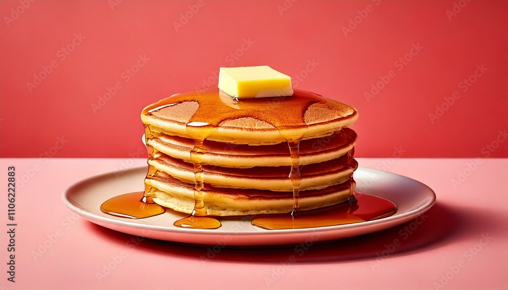stack of pancakes on a plate stack of pancakes on a plate