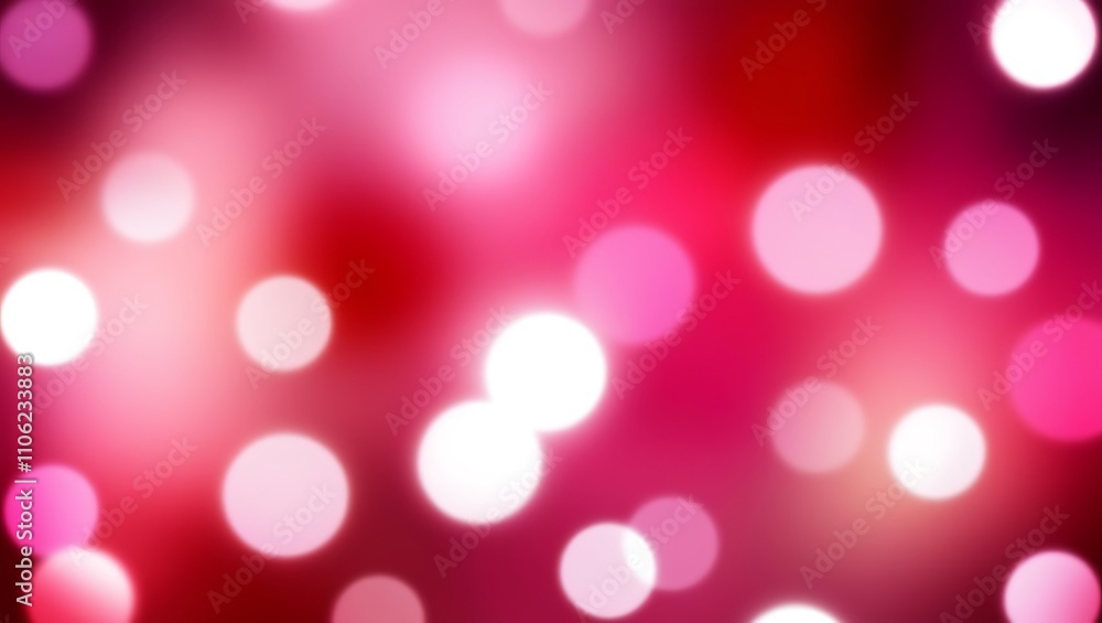 Abstract red and pink bokeh background. Generative Ai. Abstract red and pink bokeh background. Generative Ai.