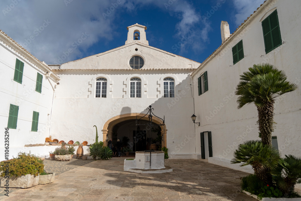 Obraz premium mountain of Montetoro, Es Mercadal, Menorca, Balearic Islands