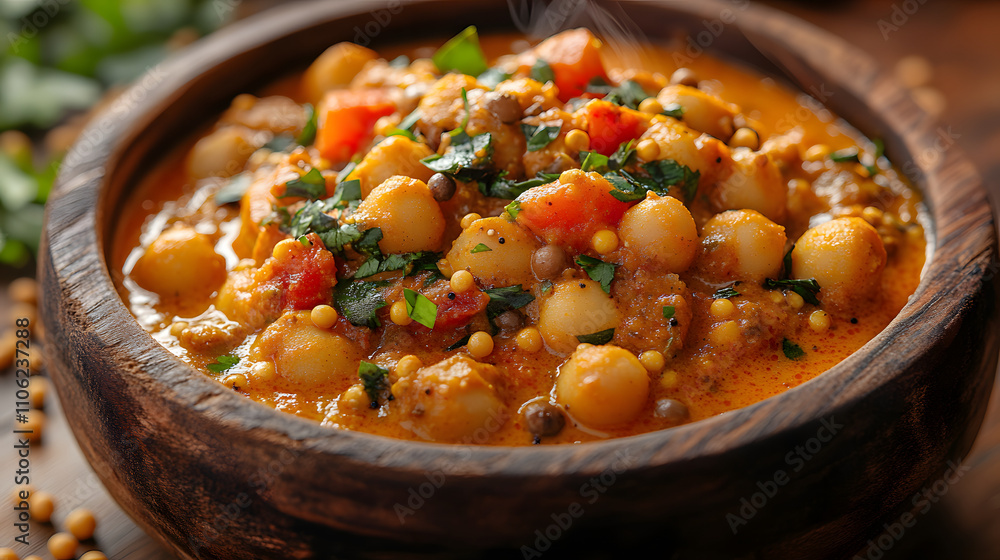 A Captivating Close-up of Mustard Seeds Beside a Bowl of Colorful Ayurvedic Curry, Showcasing Their Flavorful Harmony A Captivating Close-up of Mustard Seeds Beside a Bowl of Colorful Ayurvedic Curry, Showcasing Their Flavorful Harmony