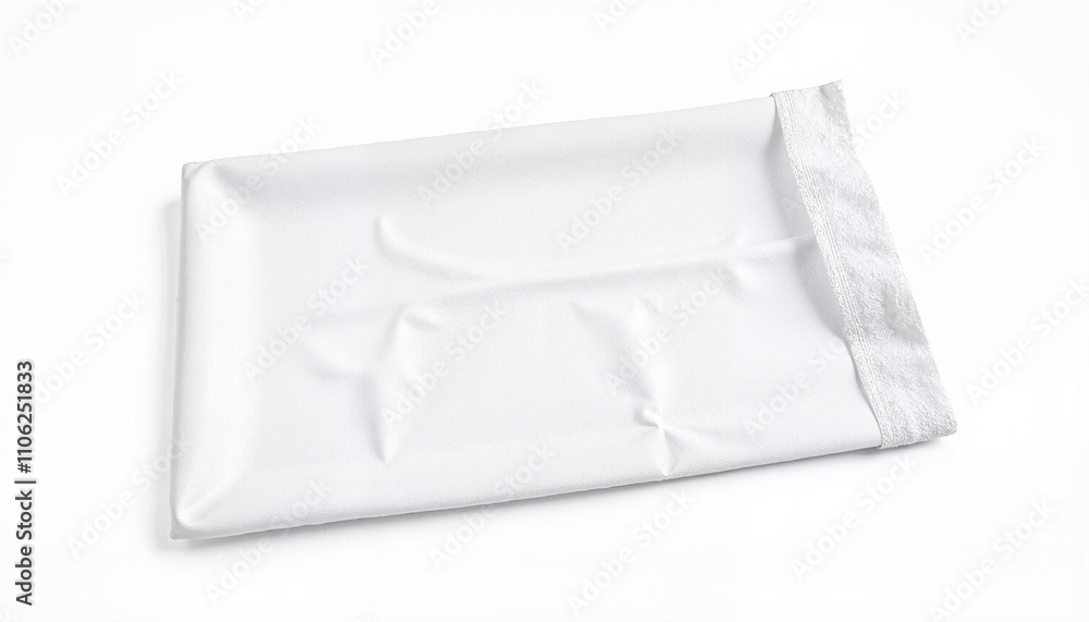 Isolated item on white background featuring a white mailing envelope
Isolated item on white background featuring a white mailing envelope