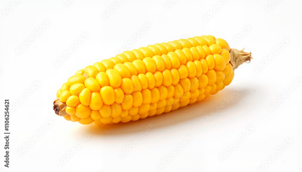 Isolated item on white background in the form of a yellow corn cob
Isolated item on white background in the form of a yellow corn cob