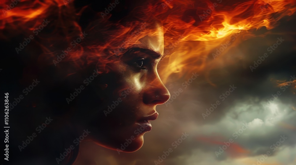 Fiery Woman Profile Fiery Woman Profile