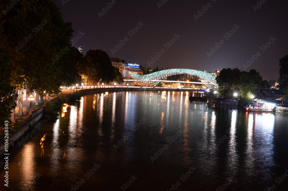 bridge at night