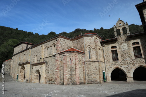 Santuario de Santo Toribio de Liébana, Cantabria. photo