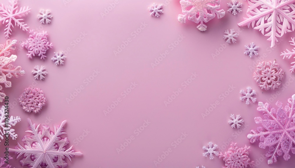 crystal snowflakes on christmas background with space for text crystal snowflakes on christmas background with space for text
