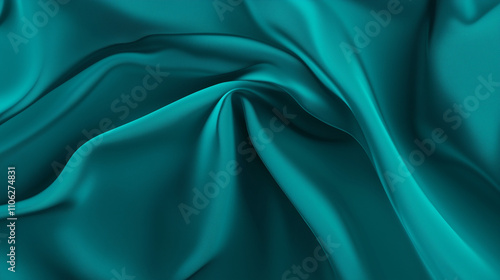 Wallpaper Mural Teal silk fabric texture Torontodigital.ca