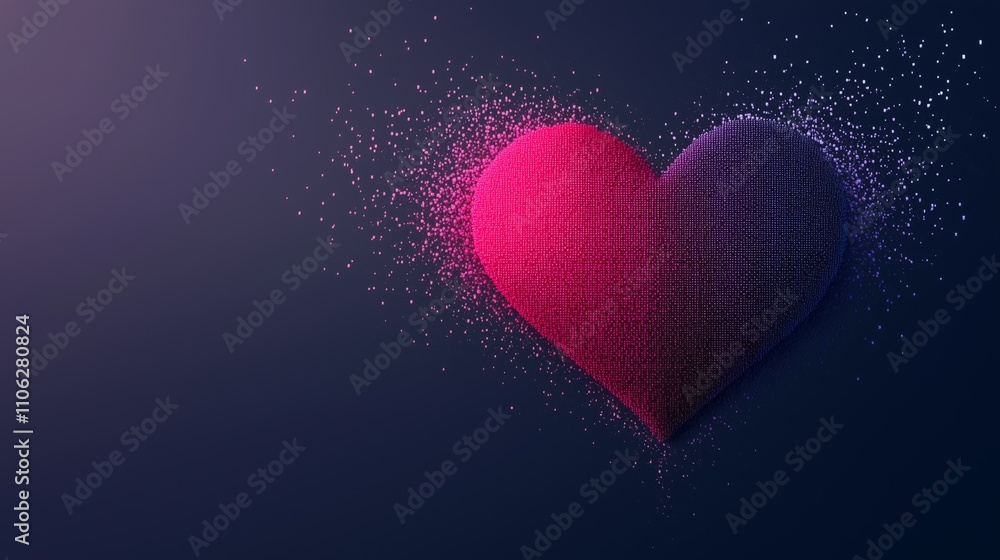 Half heart design captures Valentine's spirit Half heart design captures Valentine's spirit