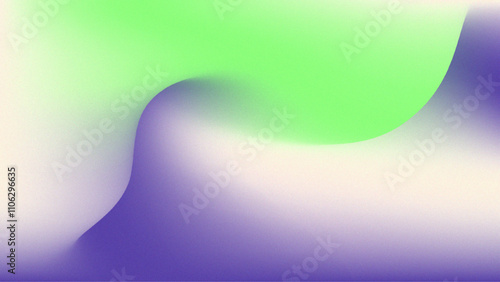 Abstract gradient background with grainy texture and waves