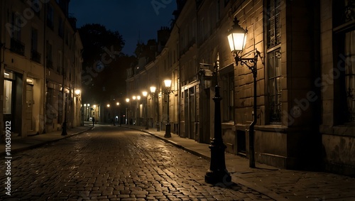 Lumière lampadaire (street lamp).